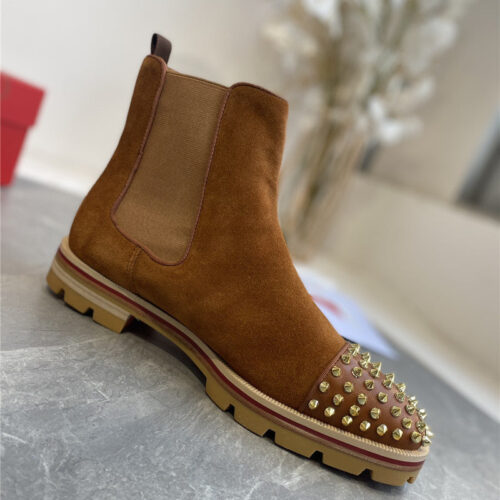 High Quality Luxury Christian Louboutin Red Bottoms Boots Womens – Style 47348 product detail