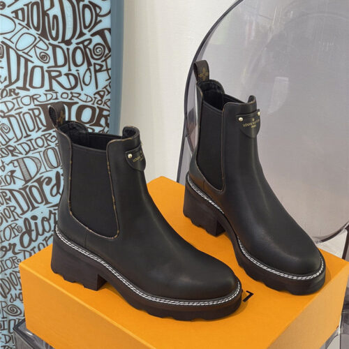 High Quality Luxury Louis Vuitton Classic Chelsea Boots – Style 42307