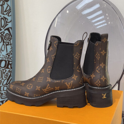 High Quality Luxury Louis Vuitton Classic Chelsea Boots – Style 66595 product detail