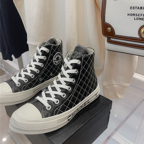 High Quality Luxury Chanel White High Top Sneakers product detail