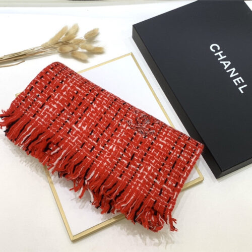 High Quality Luxury Chanel 100% Cashmere Scarf – Style 25025 product detail