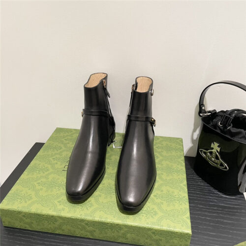 High Quality Luxury Gucci New Styles Ankle Boots – Style 63347 alternate view