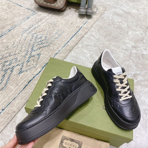 High Quality Luxury Gucci White Sneakers Womens – Style 43827 product detail