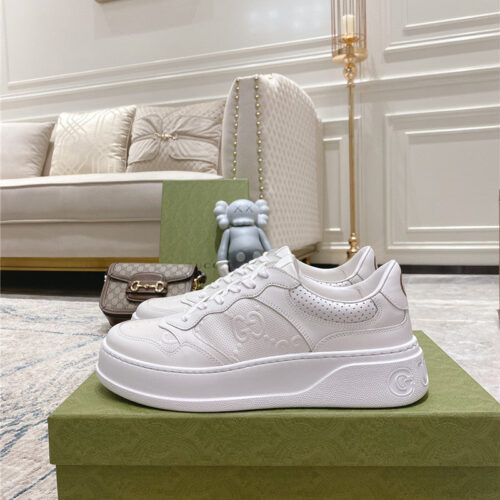 High Quality Luxury Gucci White Sneakers Womens product detail
