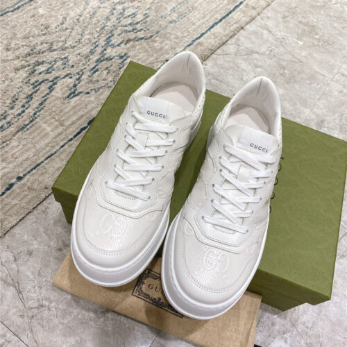 High Quality Luxury Gucci White Sneakers Womens alternate view