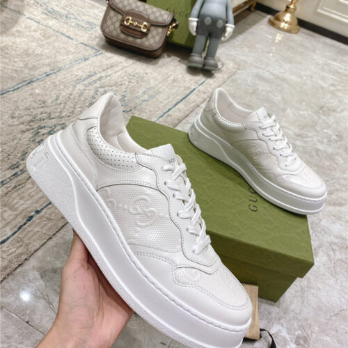 High Quality Luxury Gucci White Sneakers Womens product detail