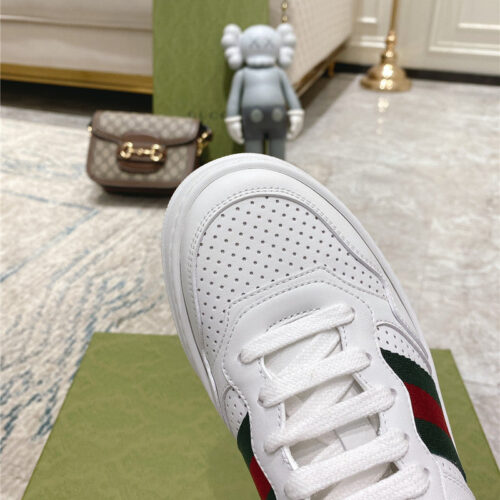 High Quality Luxury Gucci White Sneakers Womens – Style 09363 product detail