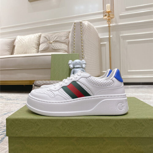 High Quality Luxury Gucci White Sneakers Womens – Style 09363 product detail