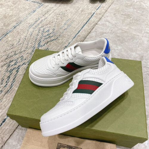 High Quality Luxury Gucci White Sneakers Womens – Style 09363 product detail