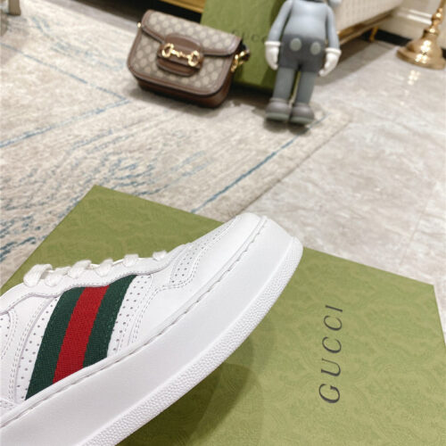 High Quality Luxury Gucci White Sneakers Womens – Style 09363 product detail