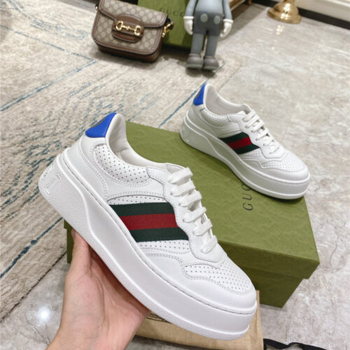 High Quality Luxury Gucci White Sneakers Womens – Style 09363 product detail