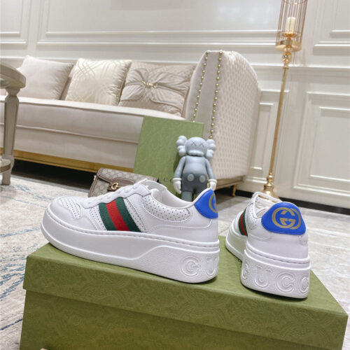 High Quality Luxury Gucci White Sneakers Womens – Style 09363 product detail