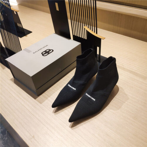 High Quality Luxury Balenciaga Comfort High Stretch Booties