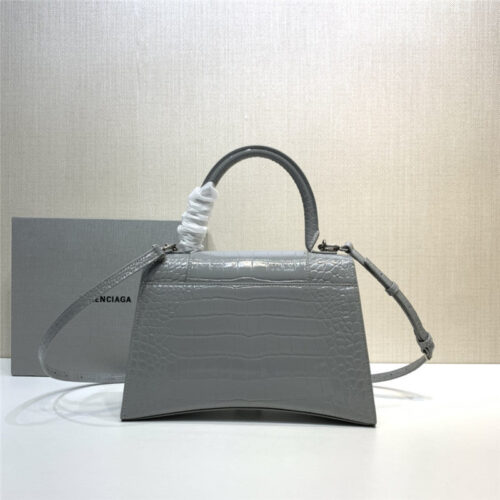 High Quality Luxury Balenciaga Crocodile Hourglass Bag – Style 29761 product detail