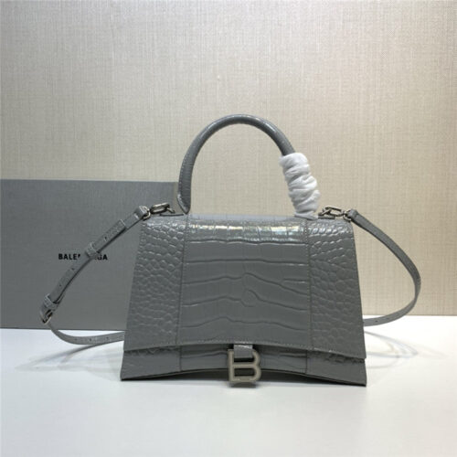 High Quality Luxury Balenciaga Crocodile Hourglass Bag – Style 29761 product image