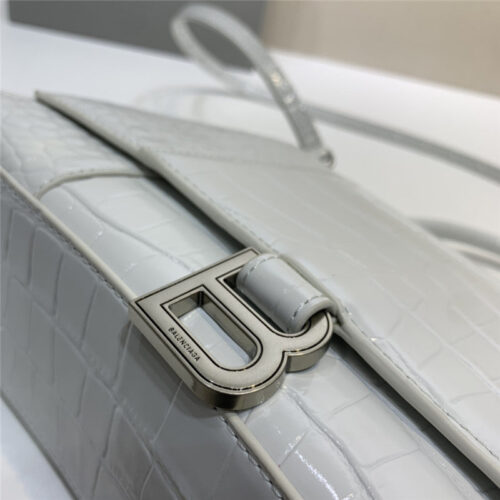 High Quality Luxury Balenciaga Crocodile Hourglass Bag – Style 29759 product detail