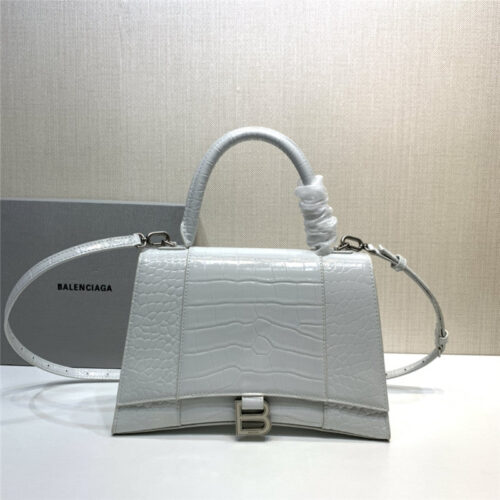High Quality Luxury Balenciaga Crocodile Hourglass Bag – Style 29759 product image