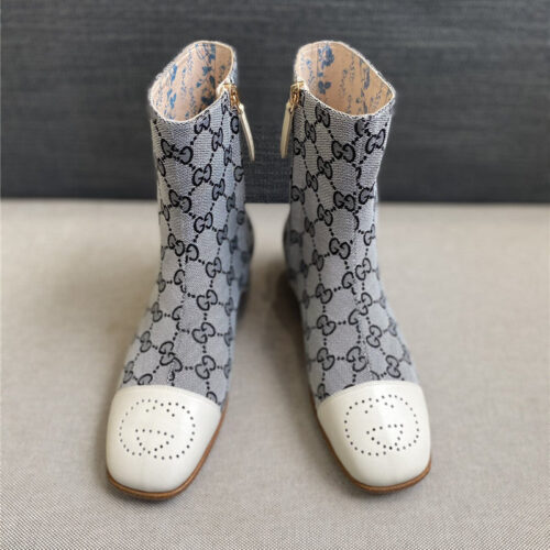 High Quality Luxury Gucci Flat Boots – Style 36179 alternate view