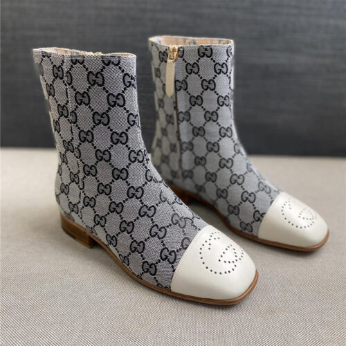 High Quality Luxury Gucci Flat Boots – Style 36179