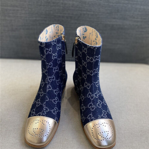 High Quality Luxury Gucci Flat Boots alternate view