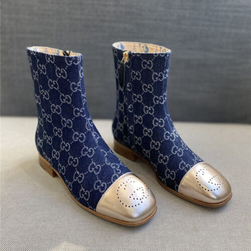 High Quality Luxury Gucci Flat Boots