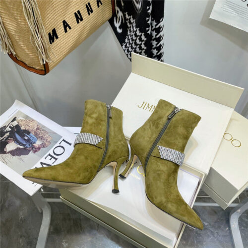 High Quality Luxury Jimmy Choo High Heel Short Boots product detail