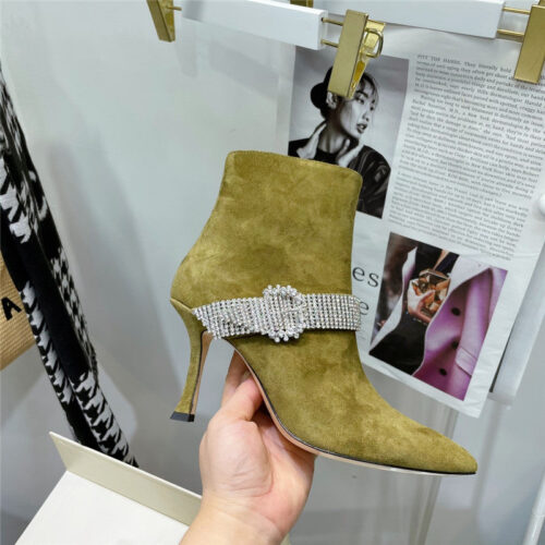 High Quality Luxury Jimmy Choo High Heel Short Boots product detail