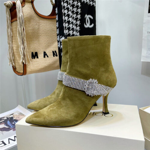 High Quality Luxury Jimmy Choo High Heel Short Boots product detail