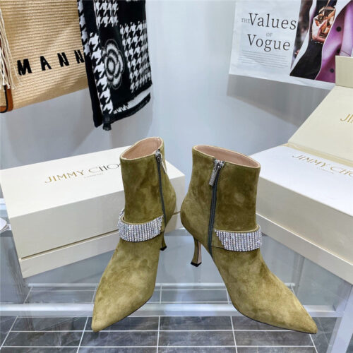 High Quality Luxury Jimmy Choo High Heel Short Boots product detail