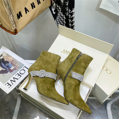 High Quality Luxury Jimmy Choo High Heel Short Boots product detail