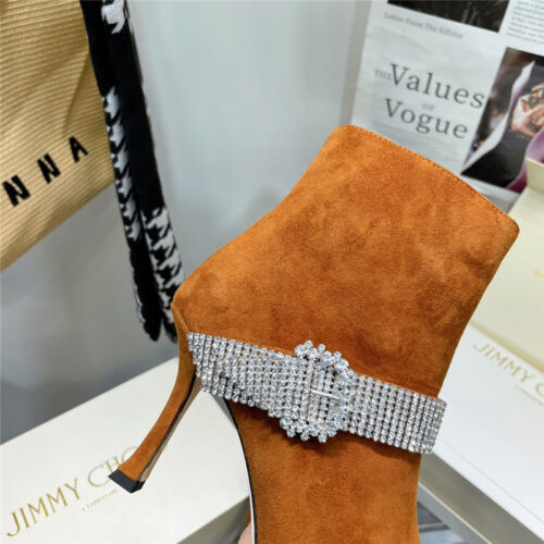 High Quality Luxury Jimmy Choo High Heel Short Boots – Style 78583 product detail