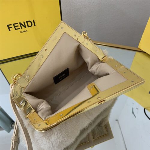 High Quality Luxury Fendi First Mink Fur Bag Small – Style 32424 product detail