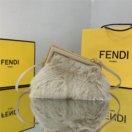 High Quality Luxury Fendi First Mink Fur Bag Small – Style 32424 alternate view