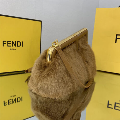 High Quality Luxury Fendi First Mink Fur Bag Small – Style 32423 product detail