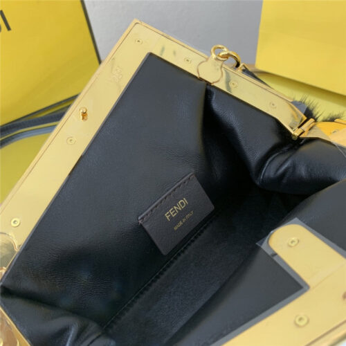 High Quality Luxury Fendi First Mink Fur Bag Small product detail
