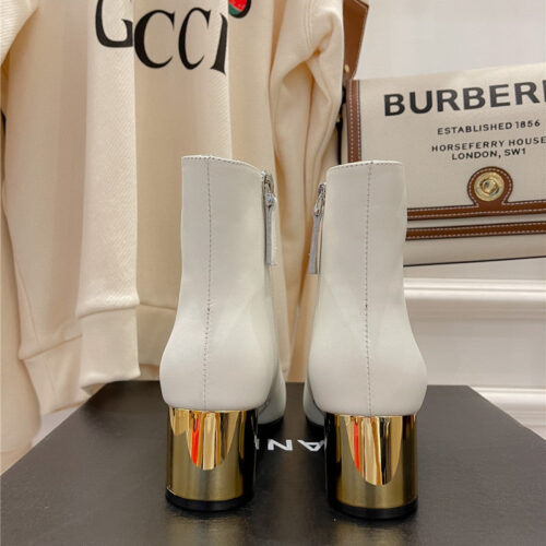 High Quality Luxury Chanel Metal Heel Top Ankle Boots – Style 77382 product detail
