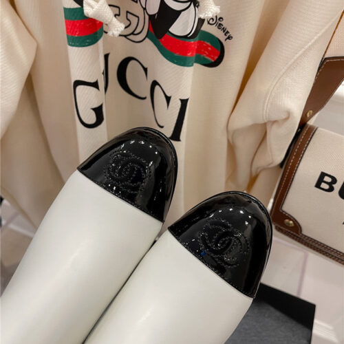 High Quality Luxury Chanel Metal Heel Top Ankle Boots – Style 77382 product detail