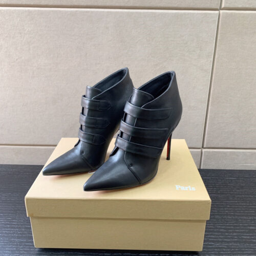 High Quality Luxury Christian Louboutin Red Bottoms High Heel Boots