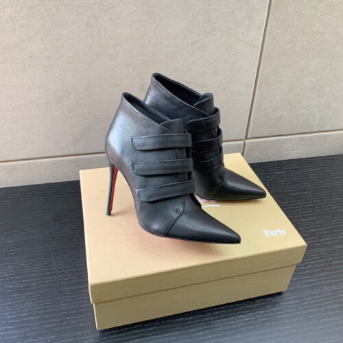 High Quality Luxury Christian Louboutin Red Bottoms High Heel Boots alternate view