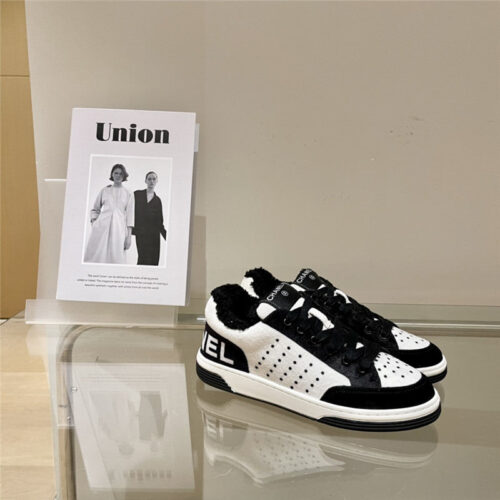 High Quality Luxury Chanel Wool Sneakers – Style 63334