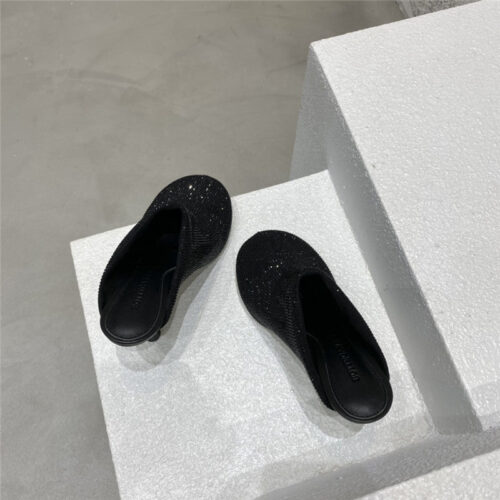 High Quality Luxury Bottega Veneta Full Rhinestone High Heel Ankle Boots – Style 08422 product detail