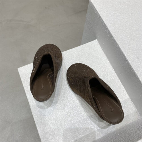 High Quality Luxury Bottega Veneta Full Rhinestone High Heel Ankle Boots – Style 44582 product detail