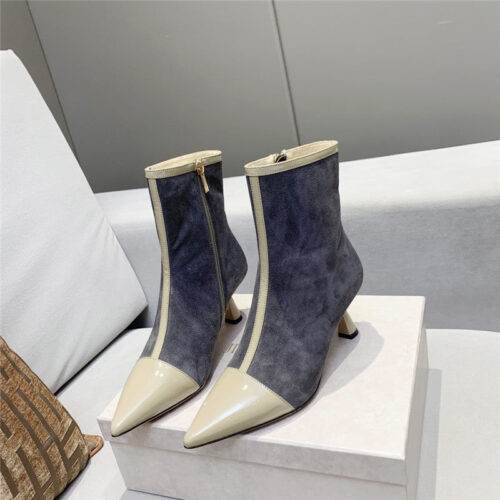 High Quality Luxury Jimmy Choo Pointed Toe Boots