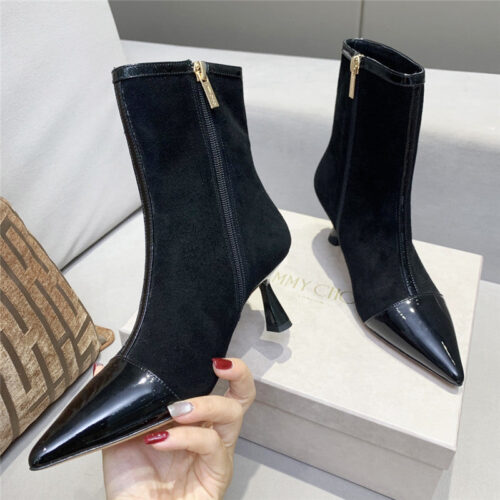 High Quality Luxury Jimmy Choo Pointed Toe Boots – Style 32695 alternate view