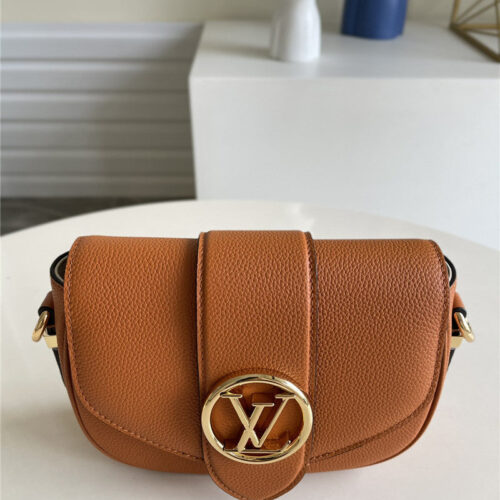 High Quality Luxury Louis Vuitton Pont 9 Soft PM Bag Small – Style 47831 product detail