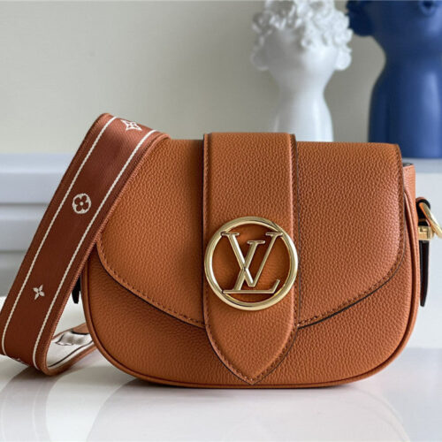High Quality Luxury Louis Vuitton Pont 9 Soft PM Bag Small – Style 47831