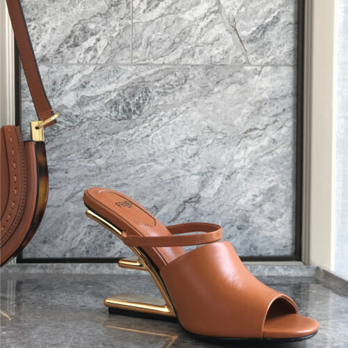 High Quality Luxury Fendi First High-Heeled Sandal alternate view