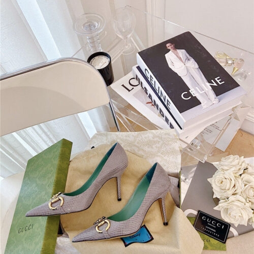 High Quality Luxury Gucci Snakeskin High Heel Sandals product detail