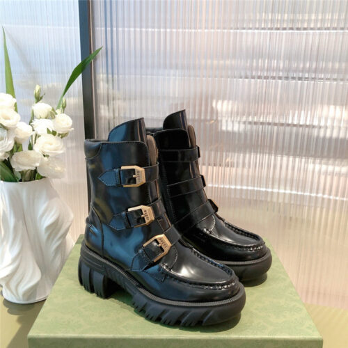High Quality Luxury Gucci New Short Boots alternate view