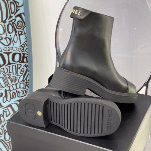 High Quality Luxury Chanel Ankle Boots – Style 10150 product detail
